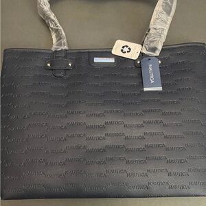 Nautica Women’s Large Shoulder Tote Bag-NEW